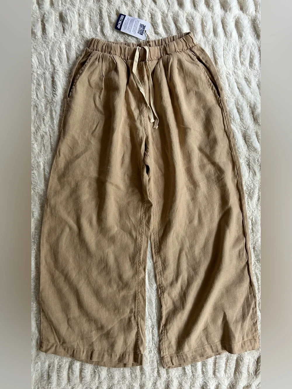 NWT Jungmaven 100% Hemp Cambria Pant in Oat Milk - Picture 8 of 14